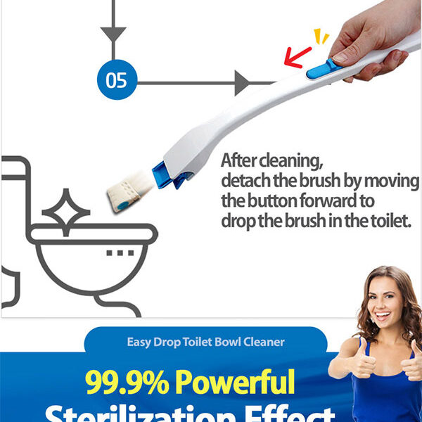 Easy drop Disposable Toilet Cleaning Refill 12Pcs - Image 6